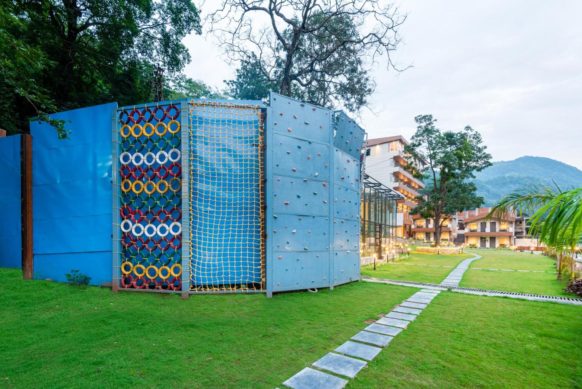 Dls Divine River Resort And Spa, Rishīkesh Exterior foto